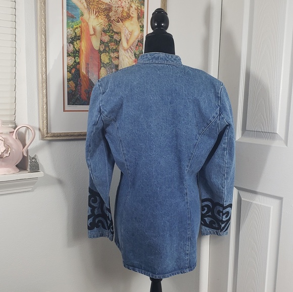 Saddle Ridge Vintage Collection Denim Jacket sz M - Picture 4 of 8